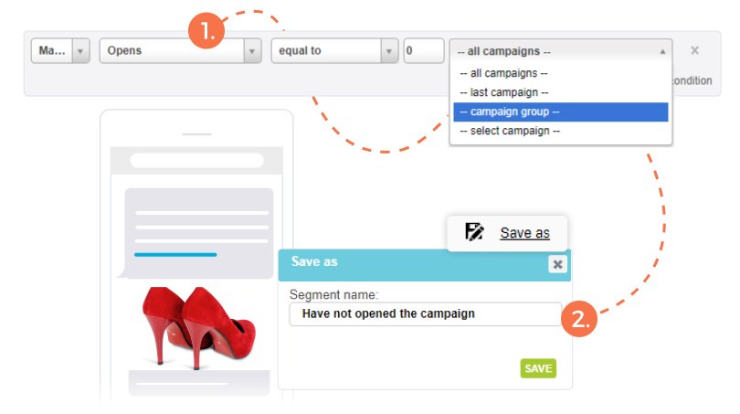 Email Marketing Segmentation - Filter by who opened a given campaign | E-goi