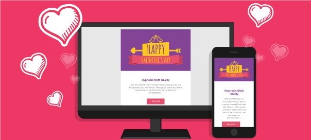Email Marketing Templates - Valentine's Day