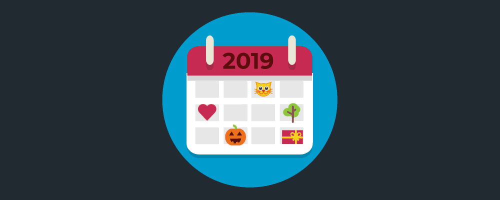 Calendario Marketing 2019 y Redes Sociales | E-goi